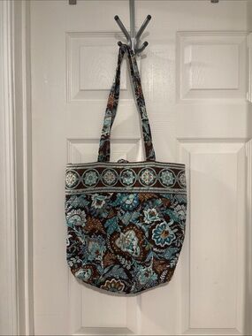 Vera Bradley Java Blue Made in USA Tote